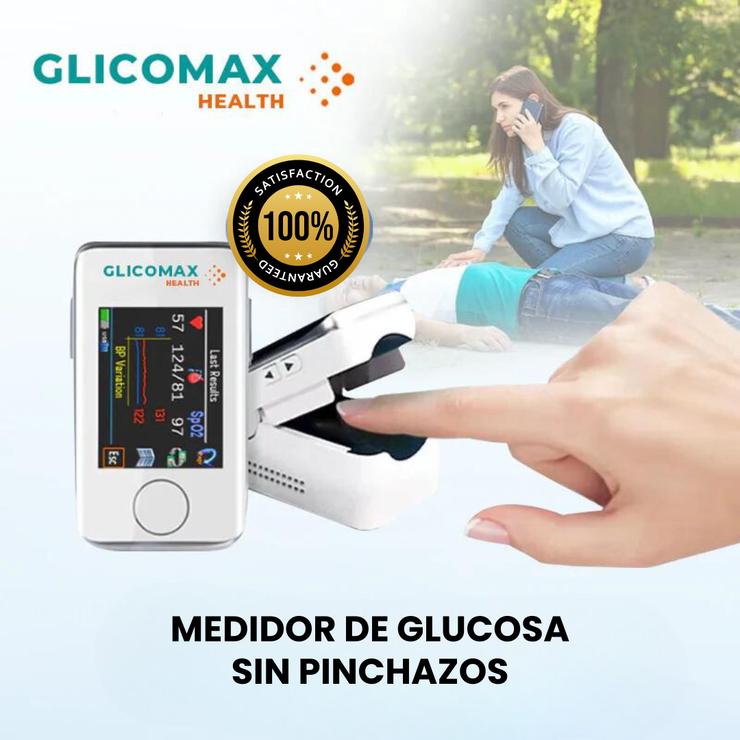 GLUCOMAX - Medidor de Glucosa Láser No Invasivo